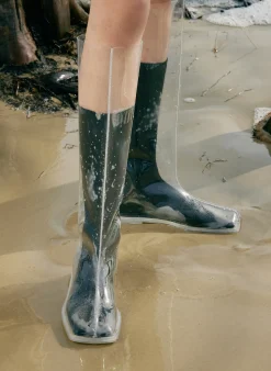 Hot Tibi Mookie Rain Boot Clear
