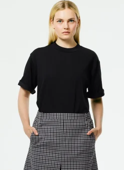 New Tibi Perfect Unisex T-Shirt Black