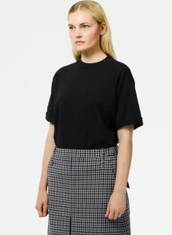 New Tibi Perfect Unisex T-Shirt Black