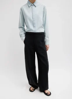 Sale Tibi Summer Sweatshirting Winslow Pant Black