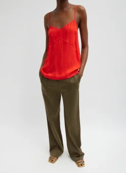 Best Tibi The Slip Cami Red