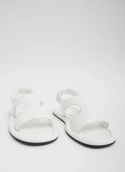 New Tibi Tom Naplack Sandal Optic White
