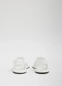 New Tibi Tom Naplack Sandal Optic White