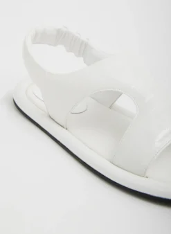 New Tibi Tom Naplack Sandal Optic White