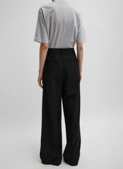 Outlet Tibi Tropical Wool Stella Pant Black