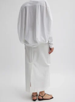 Online Tibi T-Shirt Circular Top White