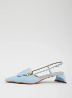 Discount Tibi Victor Slingback Baby Blue