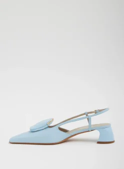 Discount Tibi Victor Slingback Baby Blue