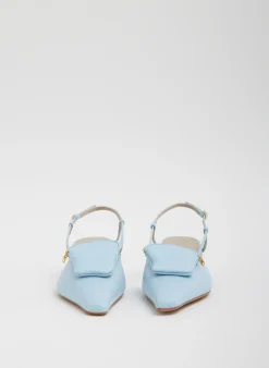 Discount Tibi Victor Slingback Baby Blue