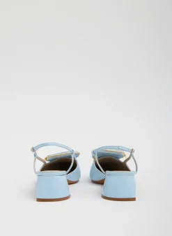 Discount Tibi Victor Slingback Baby Blue