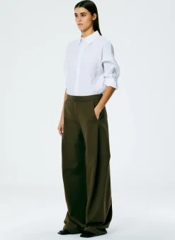 Clearance Tibi Winslow Sweatpant - Regular Wood